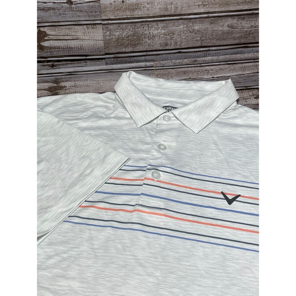 Callaway Men's Golf Polo EUC Heather Gray‎ Size L